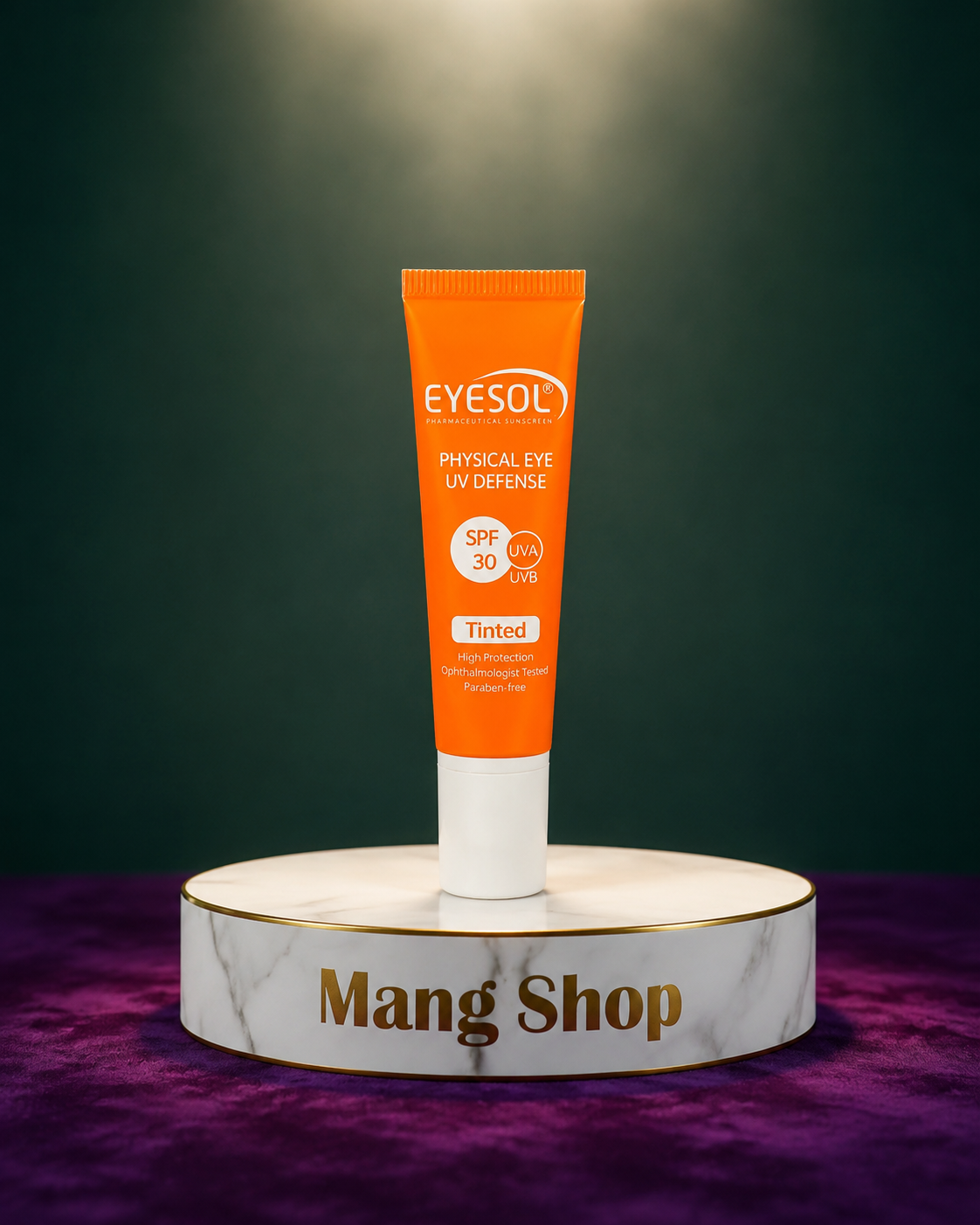 کرم ضد آفتاب رنگی آیسول با SPF30 مناسب دور چشم حجم 30 میلی لیتر