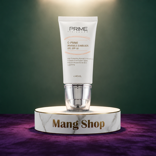 ژل ضد آفتاب پرایم بی رنگ SPF50 حاوی ویتامین سی حجم 40 میل